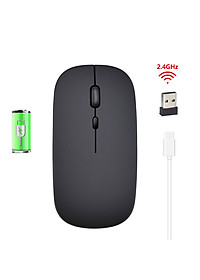 Chuột Không Dây Sạc Điện HXSJ M80 - Hàng chính hãng