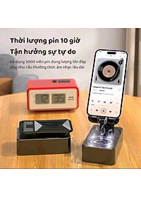 Giá Đỡ Điện Thoại 3 Trong 1 Kèm Pin Dự Phòng & Loa Bluetooth - Tiện Lợi, Dễ Dàng Mang Theo Khi Di Chuyển - HÀNG CHÍNH HÃNG MINIIN