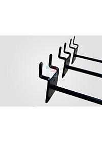 Bộ 3 móc đơn 10S Pegboard - Móc treo bằng thép sơn tĩnh điện hiện đại - Phụ kiện móc treo dụng cụ Pegboard