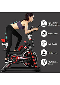 Xe Đạp Tập Thể Dục Tại Nhà Đại Nam Sport MK207 + Kèm Bình Nước Giữ Nhiệt (Màu Ngẫu Nhiên)