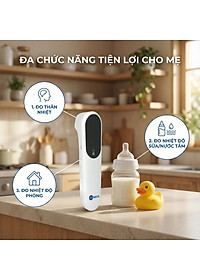 Máy Đo Nhiệt Kế Kachi JXB-315 Cảm Biến Hồng Ngoại có chứng nhận FDA Mỹ