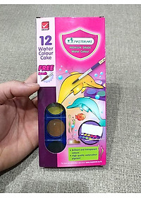 Màu Water Colour Cake 12 Màu Masterart 126797