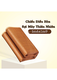 Chiếu điều hòa cao cấp Ánh Sao - Sợi mây tổng hợp + Tặng kèm túi thơm thảo dược - giao mẫu ngẫu nhiên