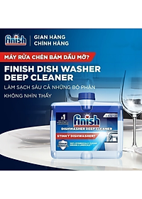 Combo Finish nâng cấp: Túi 100 Viên Rửa Bát Everyday Shine All In 1 Max + Nước Làm Bóng Finish 500ml + Dung Dịch Vệ Sinh Máy 250ml