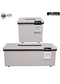 Hộp đựng khăn giấy sang trọng dùng cho nhà hàng, quán ăn DKW Made in Thailand