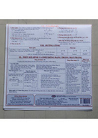 Hệ Thống Kiến Thức Hình Học 10-11-12 (bản mới - cỡ lớn)