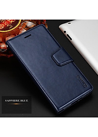 Bao da dạng ví cho OPPO Reno8 T 5G chính hãng Hanman có quai cài, có ngăn để thẻ ATM và tiền, may viền - Hàng chính hãng