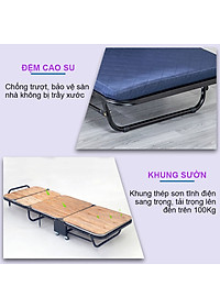 Giường gấp ba khúc Nikita GB110