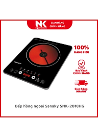 Bếp Hồng Ngoại Sanaky Snk-2018Hg - Hàng Chính Hãng - Link Mua