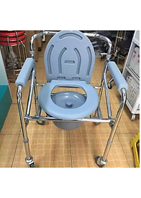 Ghế Bô Vệ Sinh Có Bánh Xe, Bô Tròn Lucass G-696 ( G696 ) (Tiêu chuẩn Mỹ)