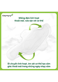 BĂNG VỆ SINH KLEANNARA ZERO SIZE M (26CM) - 16 MIẾNG