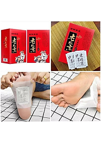 Hộp 50 miếng dán thải độc dán chân ngải cứu đông y, hàng nội địa trung chất lượng số 1