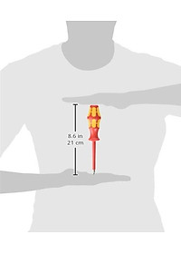 Tua vít cách điện 162 i ph vde, ph2 x 100mm,  Wera 05006154001