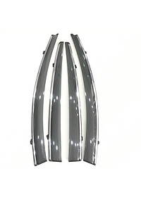 Bộ vè che mưa cao cấp viền mạ Crom dành cho xe Honda HR-V 2018-2019