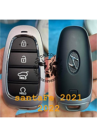Bao da dành cho chìa khoá Hyundai SantaFe 2021 2022 FL handmade da thật 011