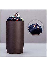 Bộ Bình Trà Tử Sa Mini Có Túi Đựng Đi Du Lịch Tiện Lợi Thích Hợp 2 - 4 Người Dùng Gồm 1 Ấm Trà, 4 Tách, 1 Bình Đựng Trà - Hàng chính hãng 