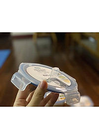 Combo 2 hộp thủy tinh chữ nhật Hokkaido 640ml