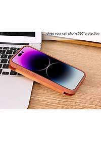 Bao da dành cho iPhone 15 Pro Max, 15 Pro hàng chính hãng Nillkin QIN có nắp trượt bảo vệ camera - Hàng nhập khẩu