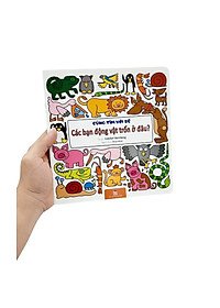 Sách Cùng Tìm Với Bé: Các Bạn Động Vật Trốn Ở Đâu?