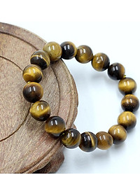 Vòng Tay Đá Mắt Hổ Vàng 10MM