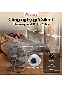 Quạt sàn Tefal Turbo Silence Plus VH686790 - Hàng chính hãng