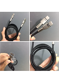 Cáp sạc C to C 100W Baseus Cafule Series Metal Data Cable - Hàng chính hãng