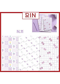 Giấy bọc sách vở / Giấy gói quà / giấy bao tập / giấy bao vở học sinh, sinh viên size A4, B5, A5 cao cấp – 24 cuốn