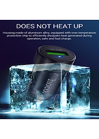 Tẩu sạc nhanh đa năng nhãn hiệu Hoco Z32 Quick Charge 3.0 - Hàng nhập khẩu