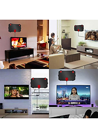 Ăng Ten Tivi Kỹ Thuật Số Mặt Đất, Anten Thu Sóng Tín Hiệu Kỹ Thuật Số, Ăng Ten Tv Khuếch Đại Tín Hiệu Kỹ Thuật Số Trong Nhà, Ang Ten Bắt Tín Hiệu Kỹ Thuật Số Tại Nhà, Anten DVB-T2 4k 1080P Dễ Sử Dụng