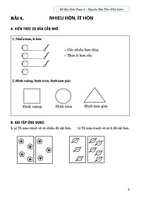 Sách Để Học Giỏi Toán 1 (Phiên Bản Mới Nhất)