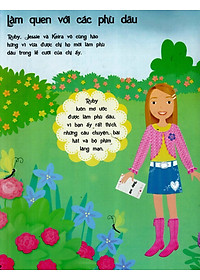 Sách Dán Hình Sáng Tạo Trang Phục Búp Bê - Phù Dâu Xinh Đẹp