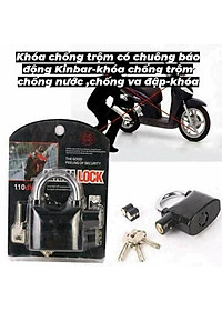 Khóa Chống Trộm Xe Máy / Khóa Cửa Alarm Lock Thông Minh Có Còi Báo Động Tặng Kèm Pin