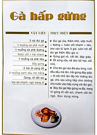 Sách Món Ăn Được Ưa Thích - Món Gà, Vịt (Tái Bản)