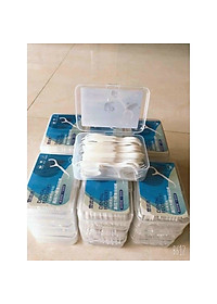 Hộp 50 cây  tăm chỉ nha khoa ,an toàn dễ sử dụng và chăm sóc răng miệng