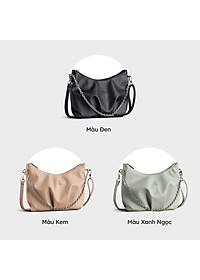 Túi Yuumy ( Thời trang nữ mềm mại phối xích - Túi đeo chéo da Seasand YN185 )