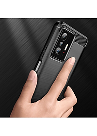 Ốp lưng chống sốc Vân Sợi Carbon cho Xiaomi 11T / 11T Pro - Hàng nhập khẩu