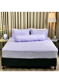 Bộ ga giường chần bông KBedding by Everon KMTS 104 Microtencel Tím (4 món)