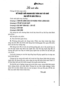 Sách Kĩ Thuật Giải Nhanh Bài Toán Hay Và Khó Đại Số Giải Tích 11