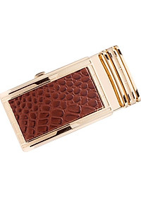 Đầu Khóa Da Bò Đầu Vàng Huy Hoàng HT9120 - Nâu