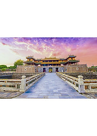 Bộ tranh xếp hình cao cấp 1000 mảnh 50x80cm – Cố Đô Huế