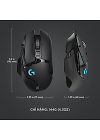 Chuột game không dây Lightspeed Logitech G502 - Hàng chính hãng