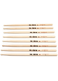 Dùi Trống Vic Firth 5A - American Classic Hickory Drumsticks - Kèm Móng Gảy DreamMaker