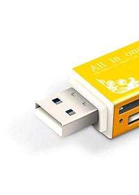 Đầu Đọc Thẻ All In One 4 Trong 1 Tiện Lợi Hình Chữ Nhật