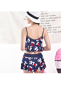 Bikini Hai Mảnh Đồ Bơi Họa Tiết LOVE Dễ Thương ATO56 MayHomes Women Two-Piece Swimwear