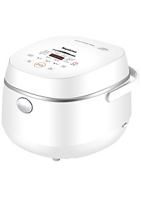 Nồi Cơm Điện Tử Cảm Ứng Nagakawa NAG0136 - Giảm tinh bột - Lòng niêu chống dính - 11 chức năng (1.2L - 500W) - Hàng Chính Hãng