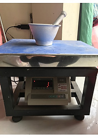 Bộ chày cối gang đúc nguyên khối- Hàng đẹp loại 1- size 18 cm, nặng 1 kg