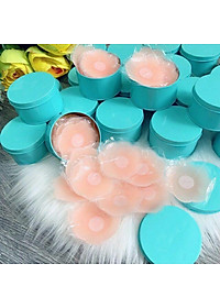  Hộp 10 Miếng Dán Ngực Silicon Miếng Dán Ti Tàng Hình