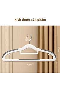 Combo 10 Móc Treo Quần Áo Chống Trượt Biến Dạng Quần Áo, Móc Áo Nhựa Cao Cấp Chịu Tải Lớn - HÀNG CHÍNH HÃNG MINIIN