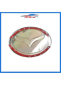 Ốp nắp xăng BT50, Mazda BT-50 mạ crom chống trầy trang trí ô tô