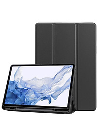 Bao da Máy tính bảng Samsung Galaxy Tab A11 Plus có khay đựng bút mặt lưng chống nóng máy